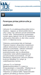 Mobile Screenshot of liehunen.fi